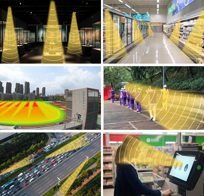 針對不同使用場景，清聽聲學有不同的定向音箱標準品【