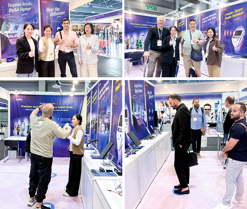 清聽聲學香港環球資源消費電子展位現場
