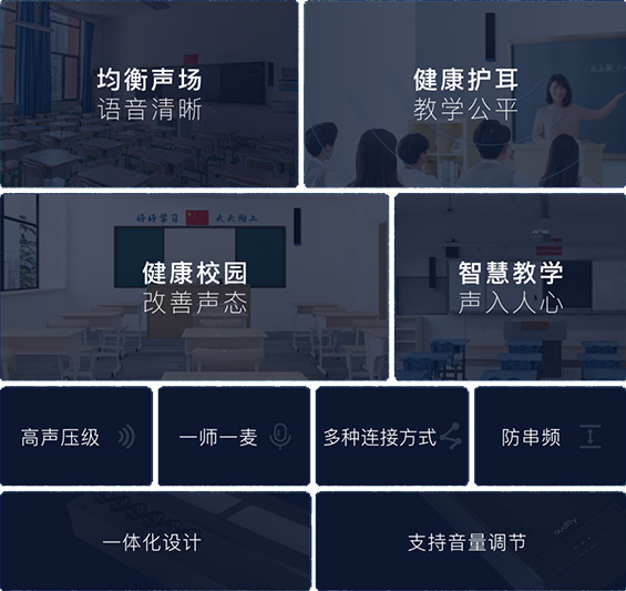 清聽聲學教室均衡聲場系統(tǒng)特點