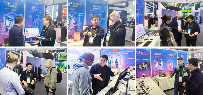 ISE 2026展會，清聽聲學展位現場的精彩瞬間！